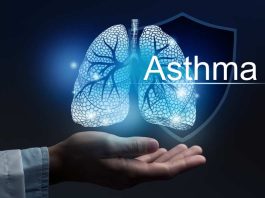 AstraZeneca Fasenra approved in China for treating severe eosinophilic asthma, featuring an image of lungs and the medication.