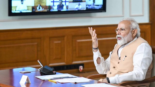 Prime Minister Modi in a high-level meeting on Mpox preparedness following WHO's global health emergency declaration.