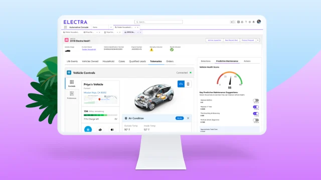 Salesforce Launches Connected Vehicle App for Automakers