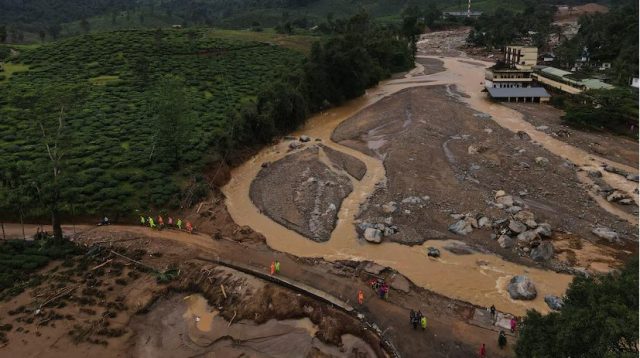 Landslide-Prone Area in Wayanad, Kerala